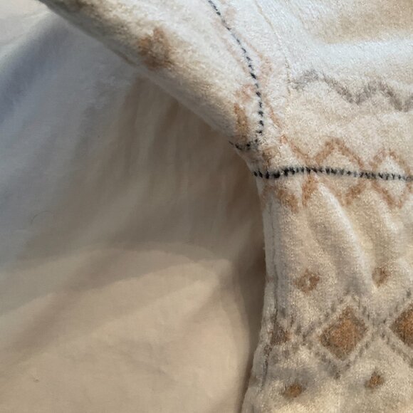 Talbots Women's Cozy Fair Isle Mockneck Sweater Size Small - Picture 7 of 12